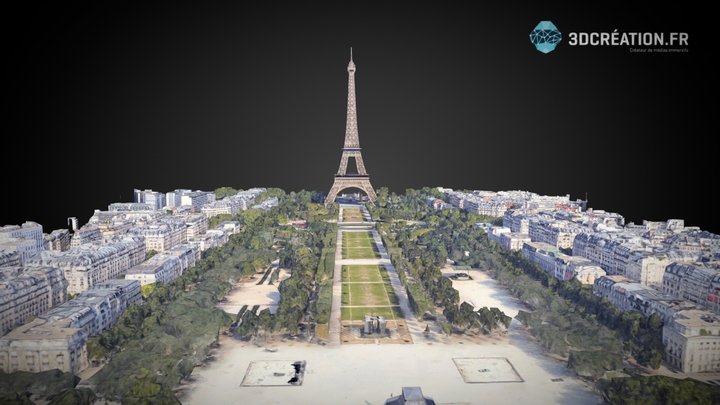 modèle 3D de tour Eiffel - TurboSquid 531335