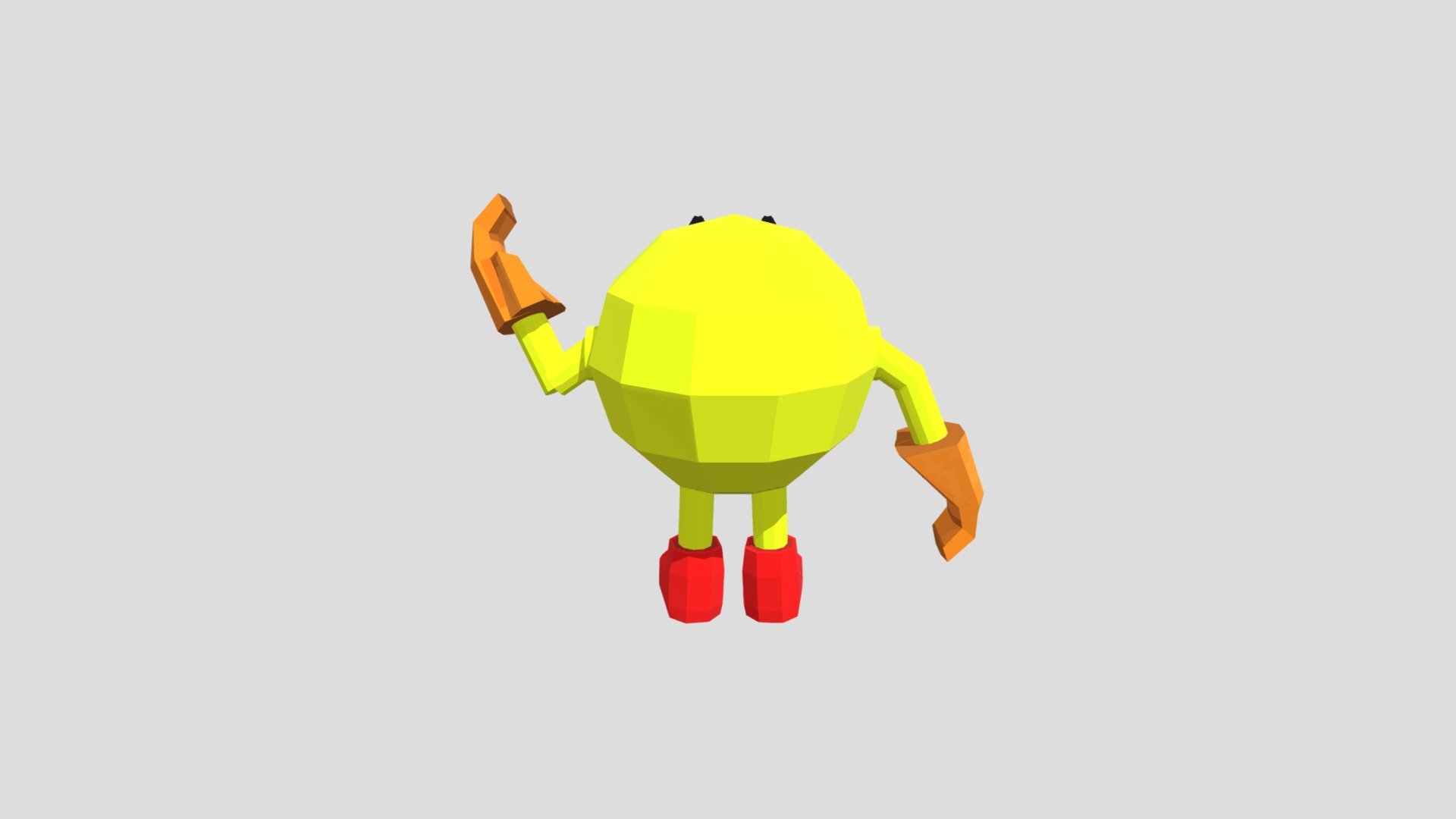 Pac Man 3d Model By Thedankstermemester 297bb25 Sketchfab 0379