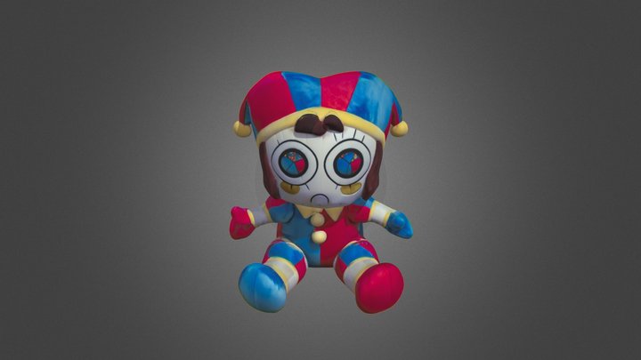 Pomni plush 3D Model