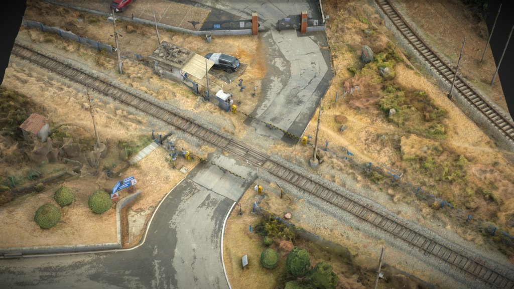 Level crossing, railway crossing