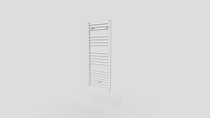 Elba Cable Towel Rail 3D Model