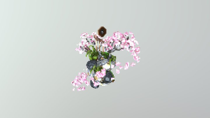 Plot : Japan Meditation 3D Model