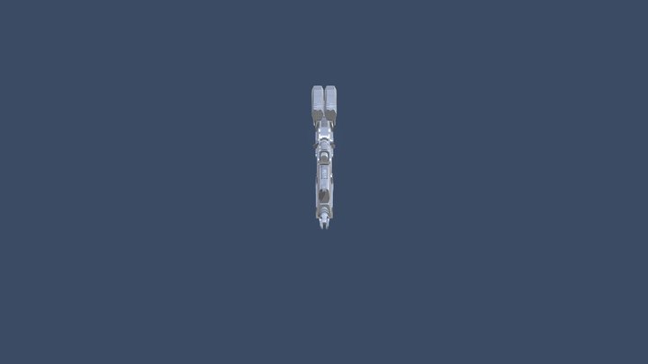 RF-024 TURNER Assault Rifle 3D Model