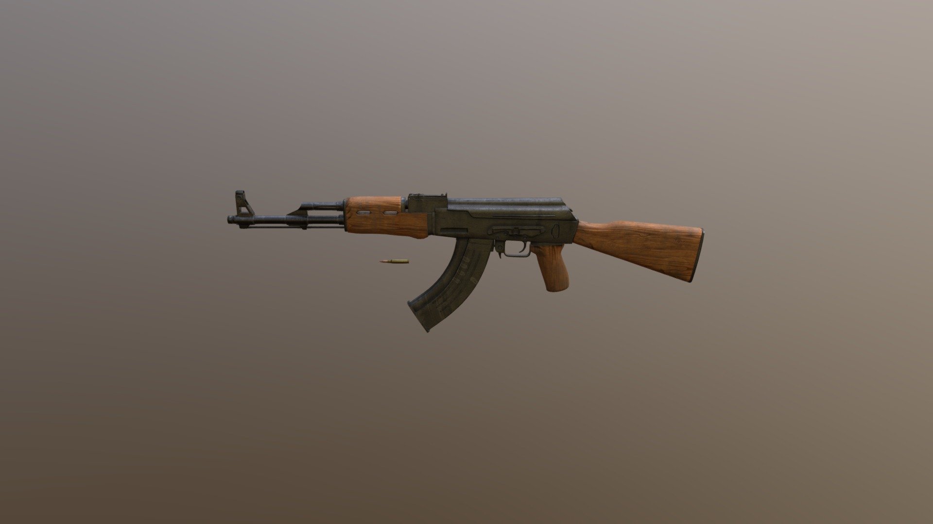 Ak47 - 3D model by Lattard666 [297ecf8] - Sketchfab