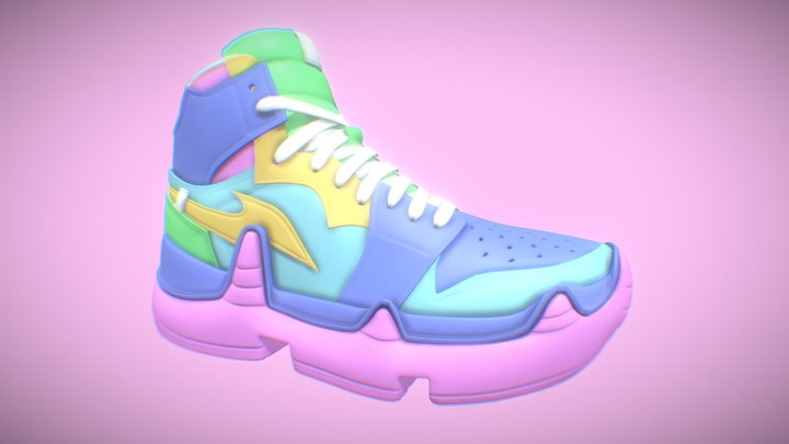'Faded Chalk' RTFKT One (Contest Submission) 3D Model