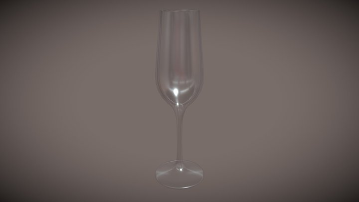 Wineglass 3D Model
