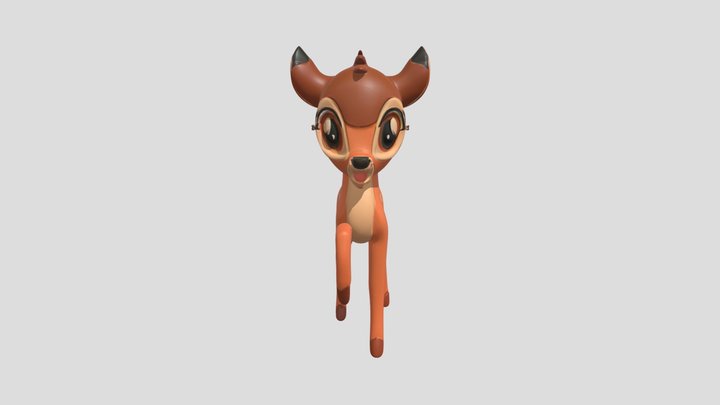 Bambi The Deer – Free 3D Model STL