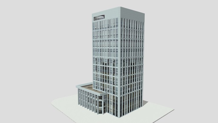 19232万向大厦 3D Model