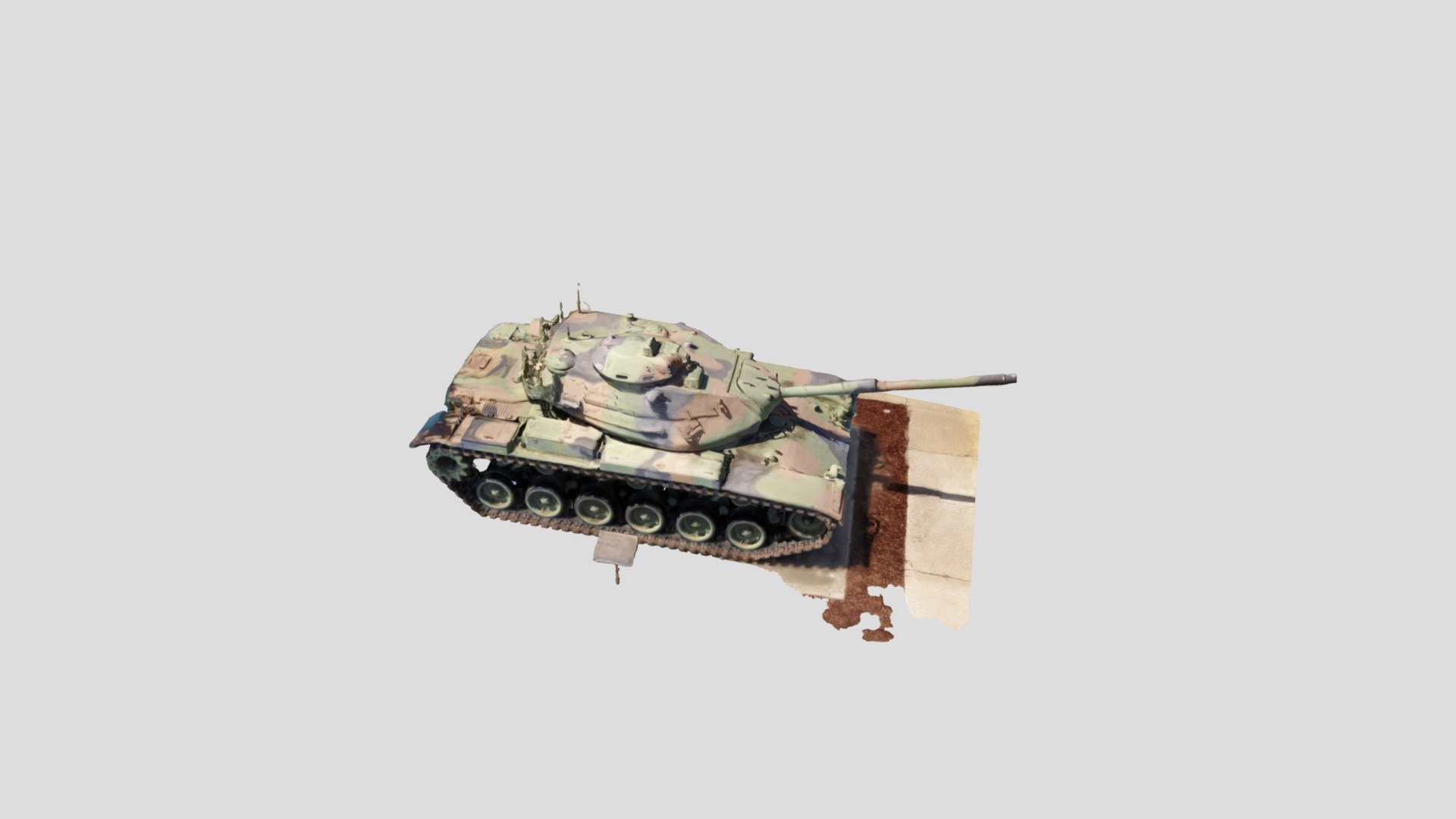 M60 Tank - Download Free 3D model by Dolphin Multimedia 