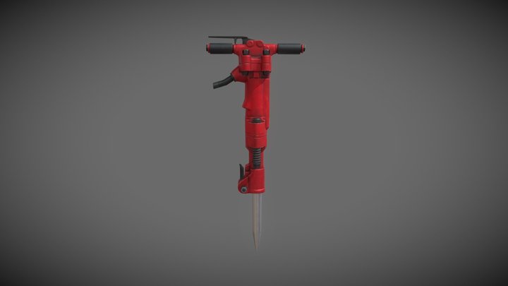 Jackhammer 3D Model