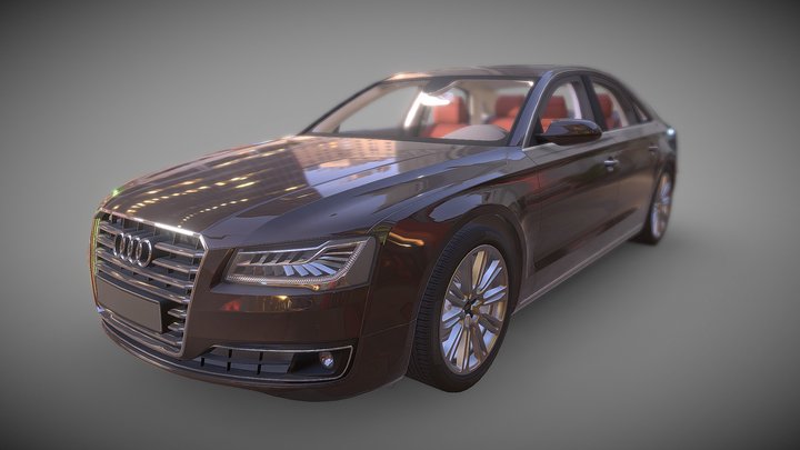 Audi A-Class Model 3D Model