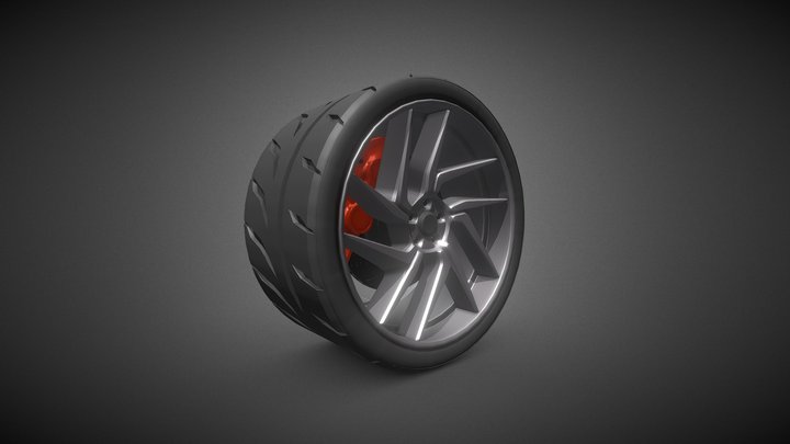 Car Wheel with Toyo Tires free download 3D Model