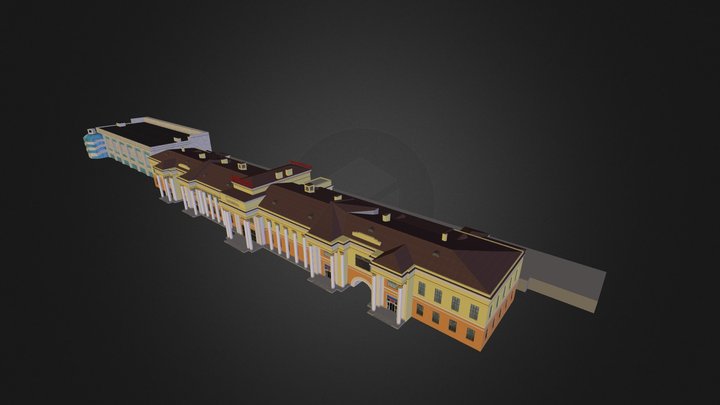 Ekaterinburg 3D Model