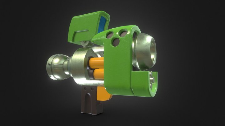 green gun 3D Model