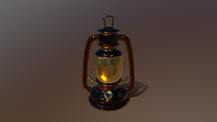 Lantern-mine 3D Model