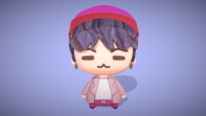 Suga (BTS) 💜🧑🏻 3D Model