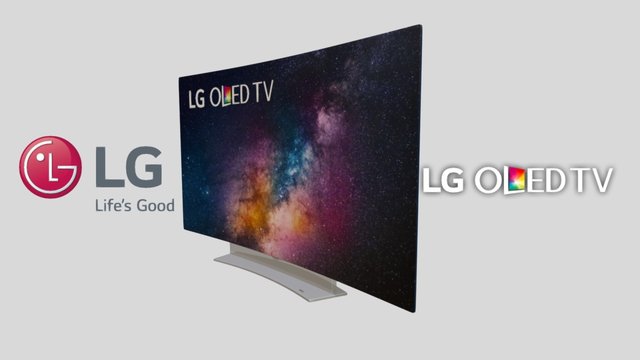 LG OLED TV EG960V 3D Model