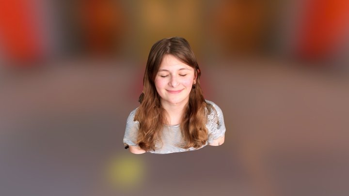 Amelie (itSeez3D, Structure Sensor) 3D Model