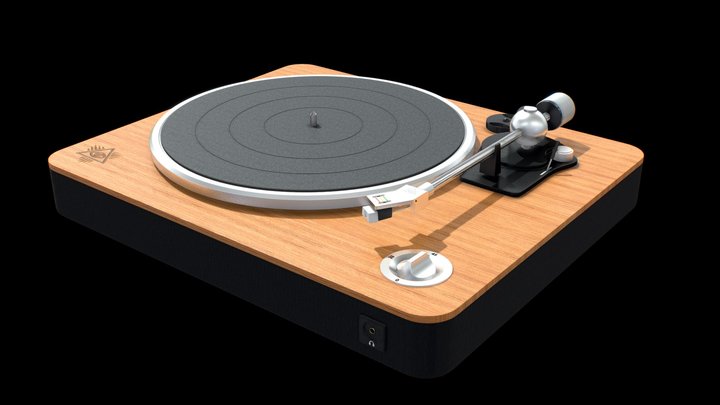 Turntable 3D Model