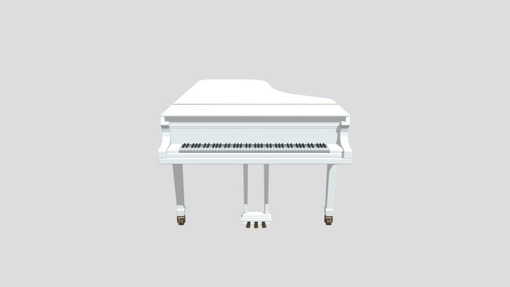 Imagine Steinway Grand Piano 3D Model
