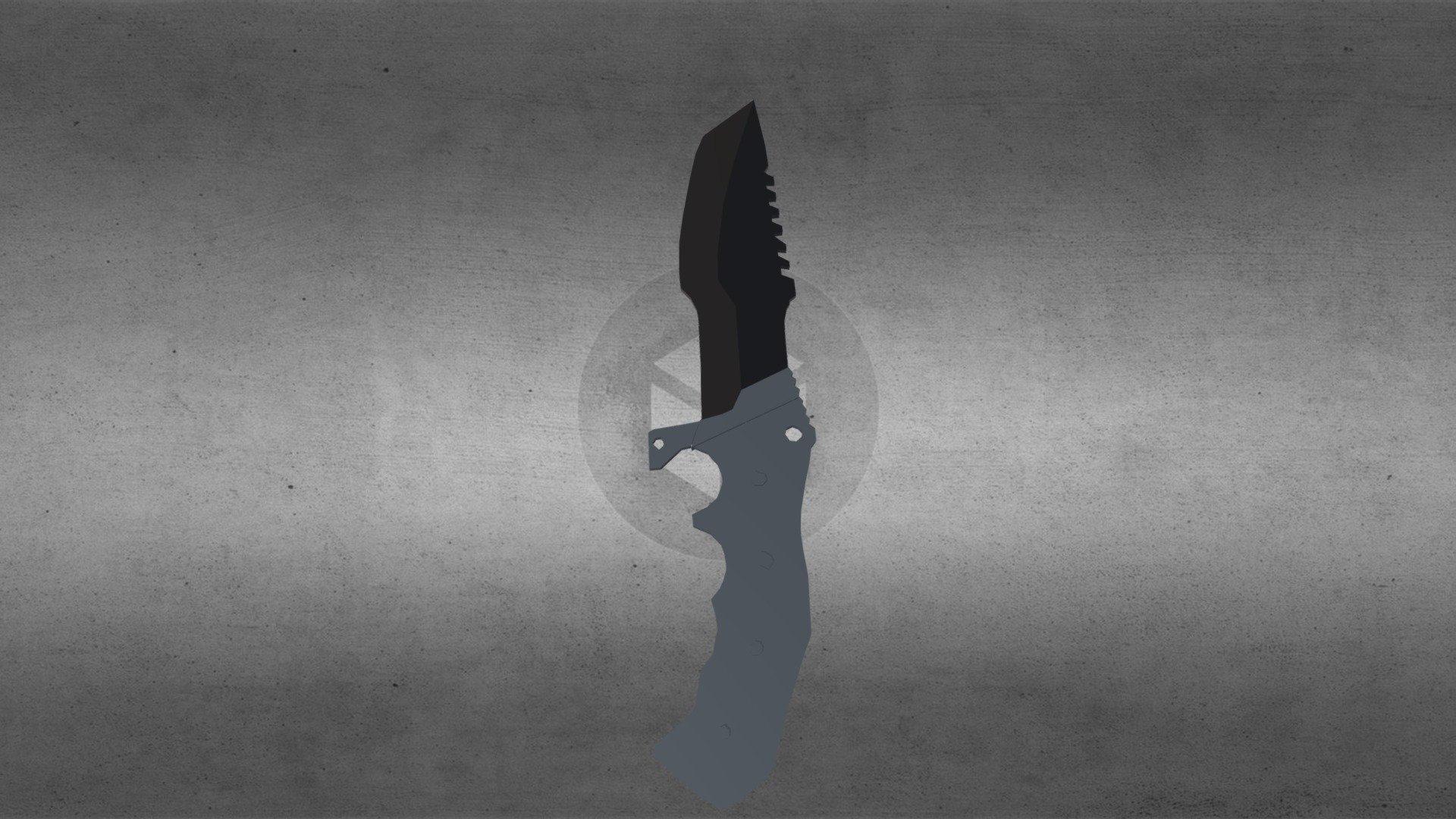 Hunting Knife Download Free 3D model by kianu_blenderist (kianu