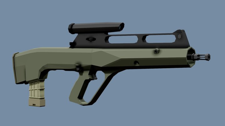Low-Poly Steyr ACR
