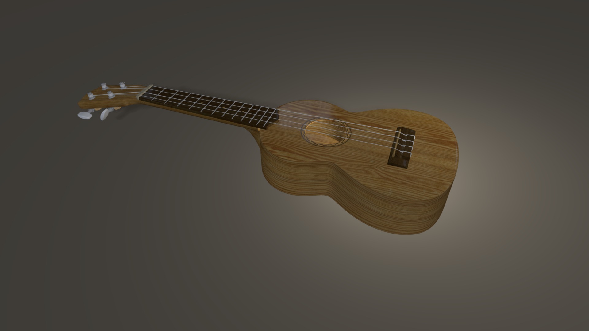 Ukulele 3D model by LenaSnaga [298a18e] Sketchfab