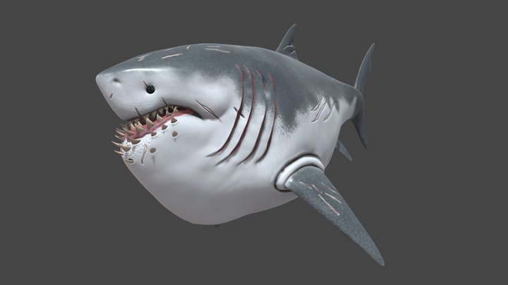 Aric Salyer Fan Art Piece 3D Model