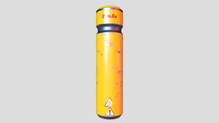 Gas Canister 3D Model