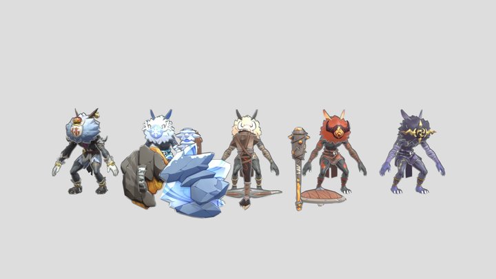 Hilichurls 3D Model