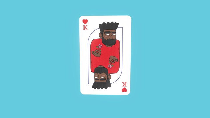 King Wan Card 3D Model