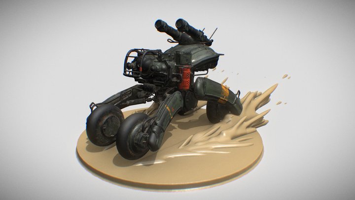 uchikoma 3D Model
