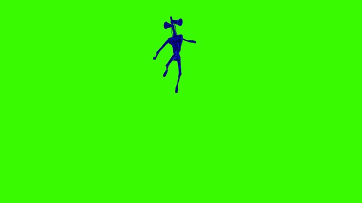 Flying Knee Punch Combo 3D Model