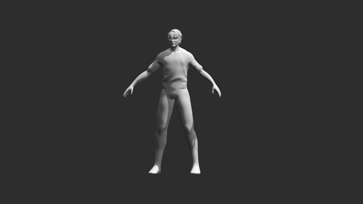 Character Model - Danny 3D Model