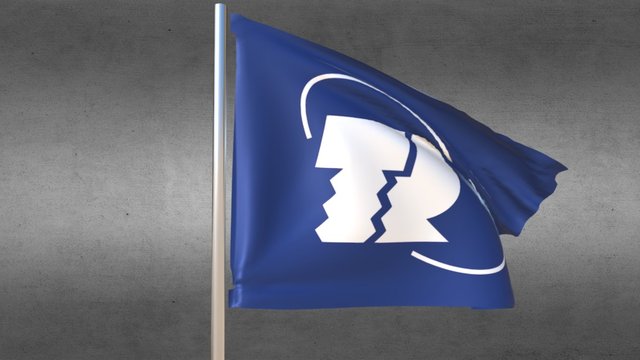 Flag Test Looped (Kind of) 3D Model
