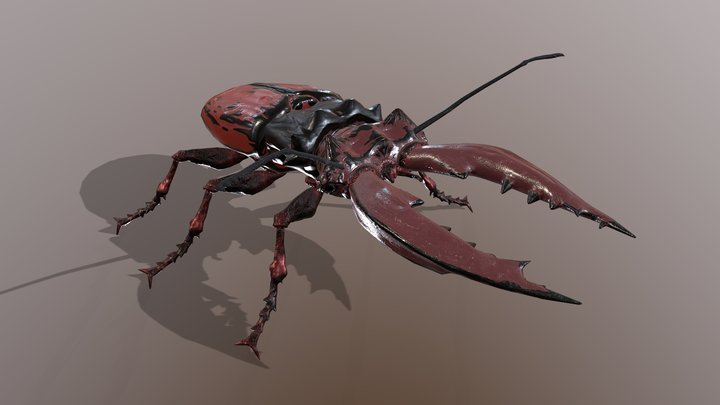 Monster (Beetle) 3D Model