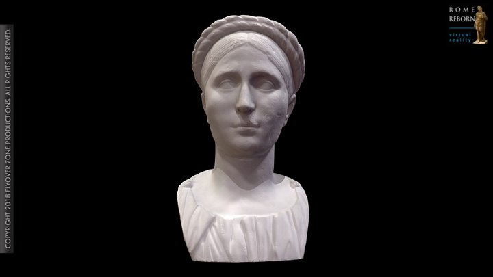 3D rendering of Claudia Olympias