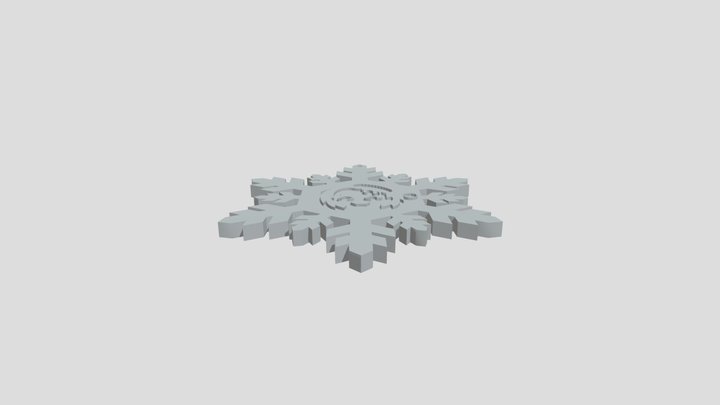 Snowflake Chucky 3D Model