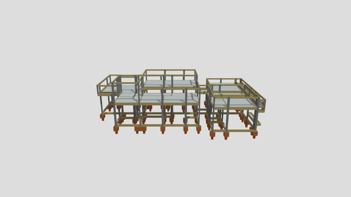 Projeto Estrutural Andrea 3D Model