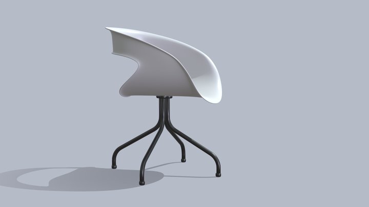 Nelson Style Chair 3D Model