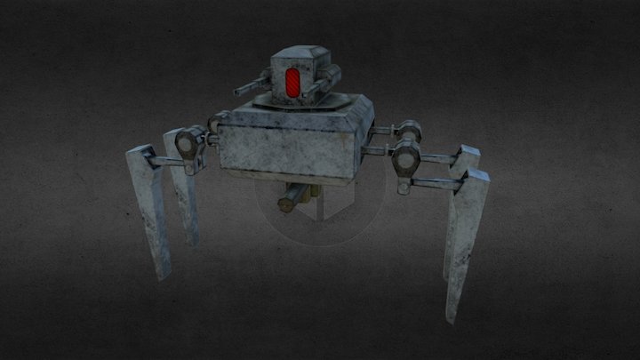 Offensive Vehicle - Bytesonians 3D Model