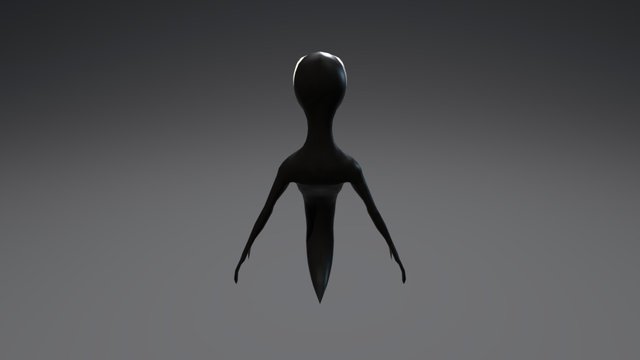 Angry shadow 3D Model