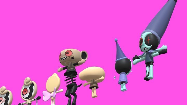 dandys world update 3 rig [Link in Description] – Free 3D Model STL