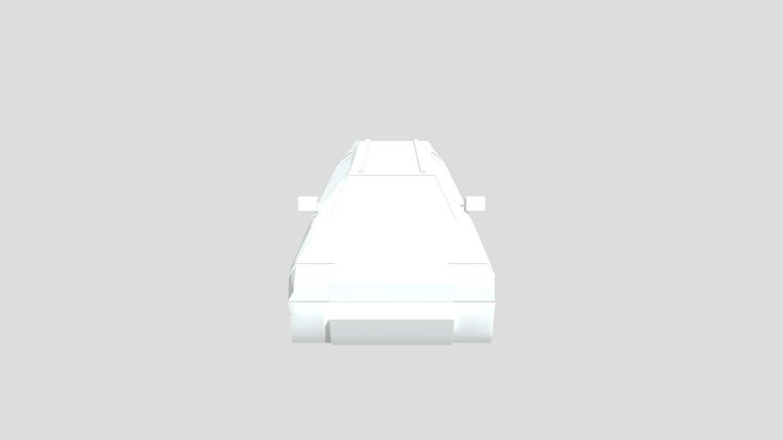 DIY Paint it yourself Low Quality SUV 3D Model