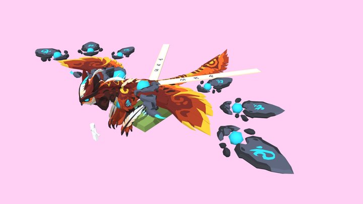 Creatures of Sonaria Owa 3D Model