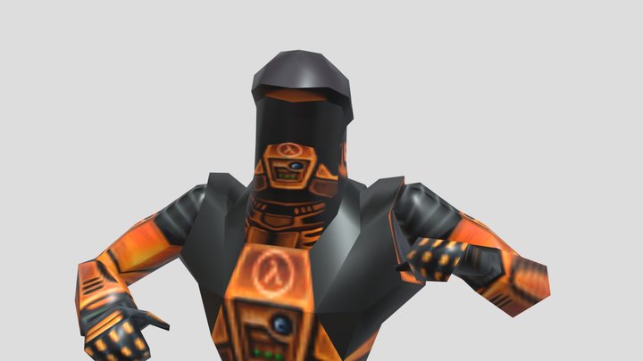 half life 1 dance 3D Model