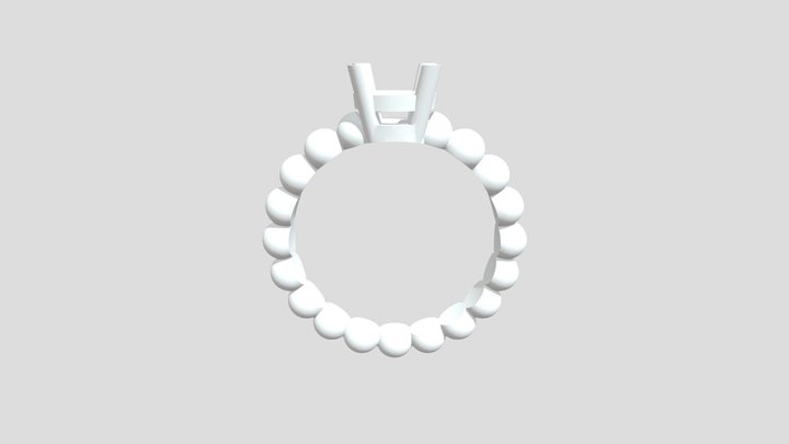 Single Stone Ring for an Oval Cut Stone