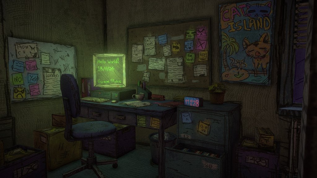 Late Night Office