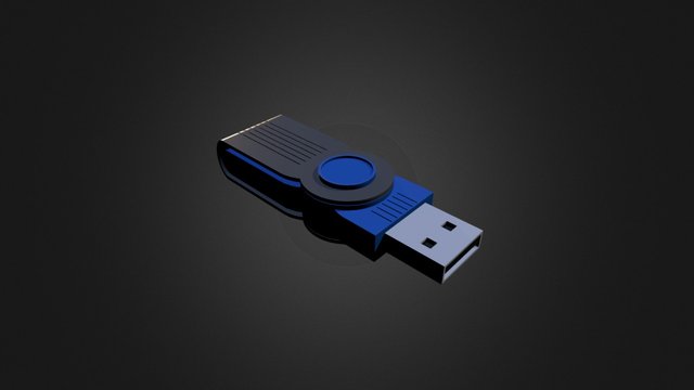 USB memory 3D Model
