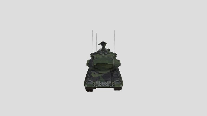 Ilmatorjuntapanssarivaunu 90 (War Thunder) 3D Model